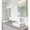 Z-Lite Grayson Vanity, 4-Light, 31 In.W x 5.75 In.L x 8.5 In.H, Brushed Nickel/Clear + Etched Opal 1949-4V-BN - alternate 3